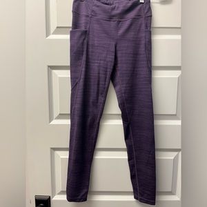 Athleta Girl Purple Leggings Size XL/14